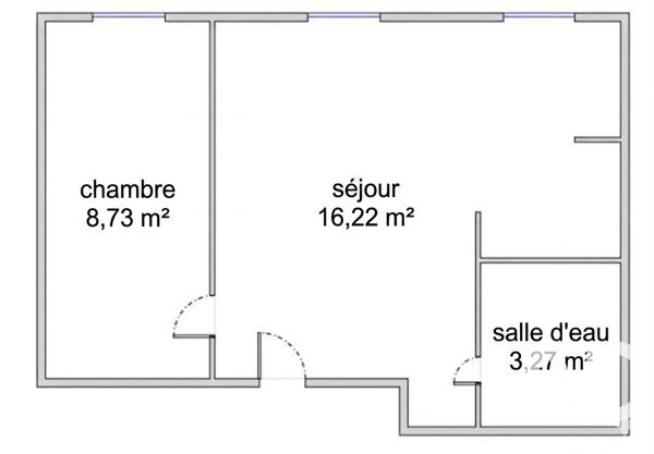 Appartement à vendre 2 pièces 28 m² Marseille 4