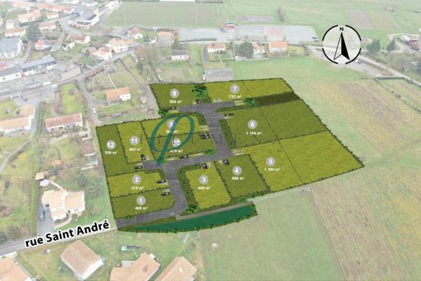 Terrain à bâtir de 375 m² et 410 m²