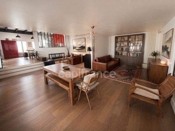 LOFT CONTEMPORAIN 202 m² – QUARTIER BERGÈRES | PORTES DE LA DÉFENSE - TERRASSE 25 m² – PARKING