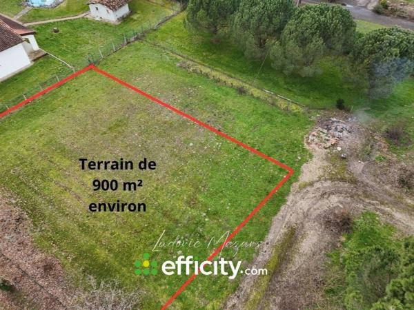 Terrain - 900 m² Exclusivité efficity