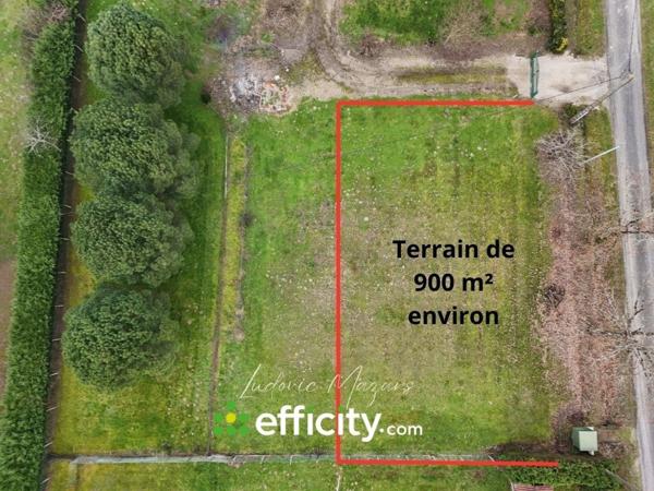 Terrain - 900 m² Exclusivité efficity