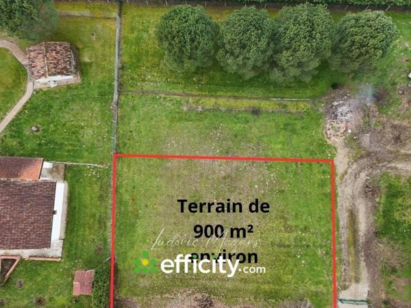 Terrain - 900 m² Exclusivité efficity
