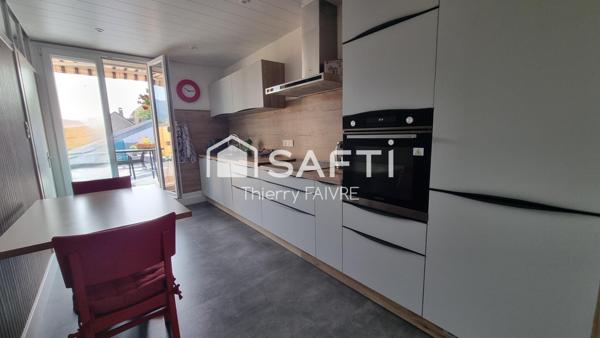 Appartement avec terrasse centre Champagnole