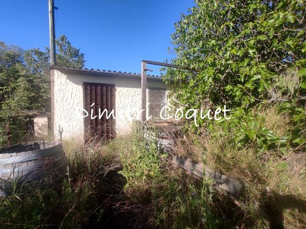 Mazet sur terrain constructible Pézenas 34120