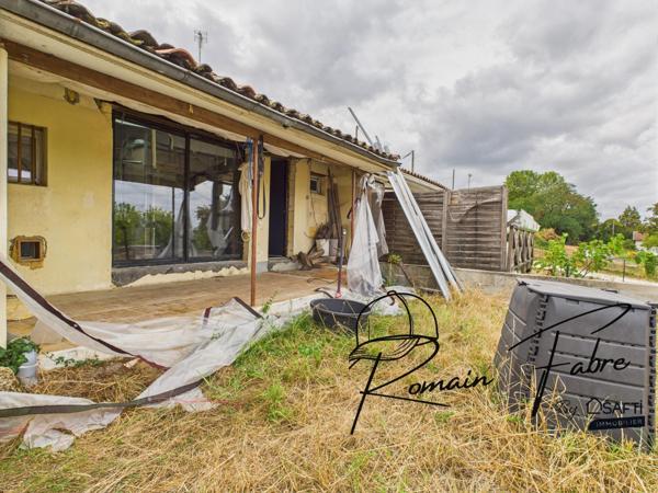 Maison à rénover avec 3 chambres ou possibilité de 2 logements locatifs…