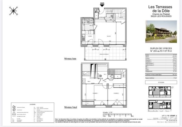 Appartement à vendre 3 pièces 78 m² Les Rousses