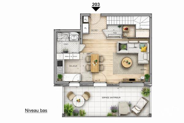 Appartement à vendre 3 pièces 78 m² Les Rousses