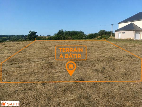 Superbe terrain de 1050m²