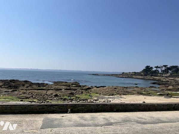 PLOEMEUR - LOMENER - Appartement de 30,8m² vue mer