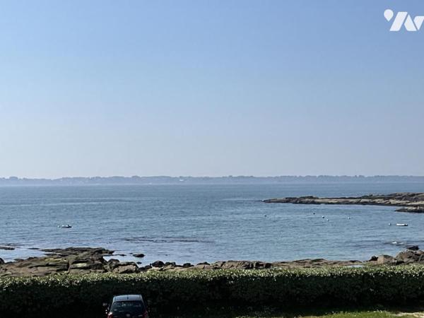 PLOEMEUR - LOMENER - Appartement de 30,8m² vue mer