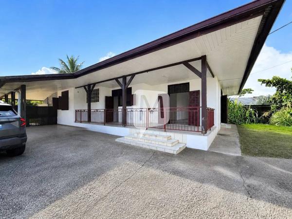 DPT GUYANE, à vendre CAYENNE maison individuelle T4 + appartement T2 de 139 m²