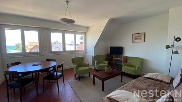 A vendre Carnac - Appartement T3 - vue mer - Grande Plage à pied