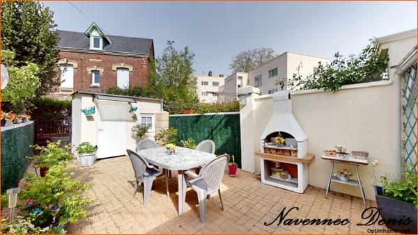 Maison de ville en parfait état – Terrasse couverte et cave – Quartier Saint-Julien, Rouen