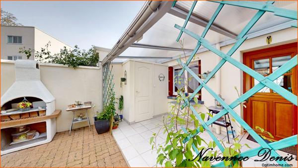Maison de ville en parfait état – Terrasse couverte et cave – Quartier Saint-Julien, Rouen