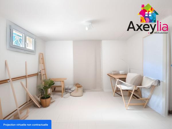 Mably (42300) A VENDRE - MABLY - MAISON RÉNOVÉE AVEC TROIS CHAMBRES, BUREAU, GARAGE ET TERRAIN