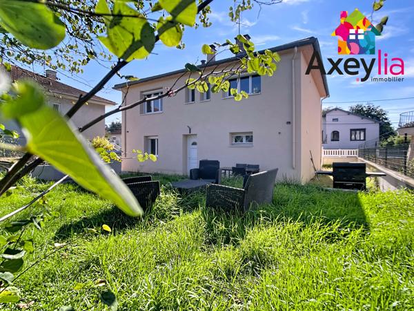 Mably (42300) A VENDRE - MABLY - MAISON RÉNOVÉE AVEC TROIS CHAMBRES, BUREAU, GARAGE ET TERRAIN