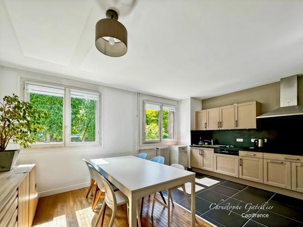 4 pièces - 3 chambres (possible 4) - Gare-calme-verdure