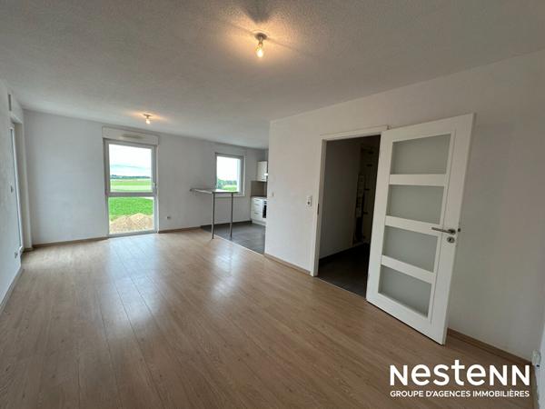 Coup de coeur assuré : appartement lumineux avec balcon, parking et vues exceptionnelles sur la Forêt-Noire et Strasbourg