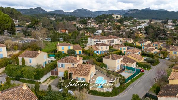EXCLUSIVITÉ – Cœur des Accates - Villa familiale T5 130m² sur terrain de 500m² avec piscine Expo SUD sans vis-à-vis au calme