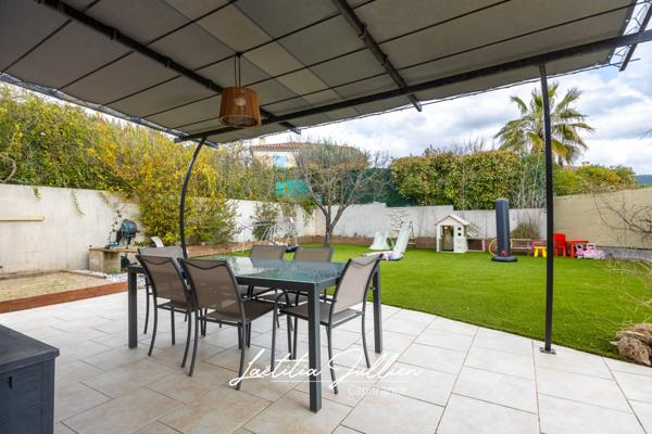 EXCLUSIVITÉ – Cœur des Accates - Villa familiale T5 130m² sur terrain de 500m² avec piscine Expo SUD sans vis-à-vis au calme