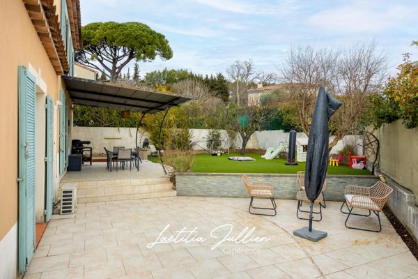 EXCLUSIVITÉ – Cœur des Accates - Villa familiale T5 130m² sur terrain de 500m² avec piscine Expo SUD sans vis-à-vis au calme