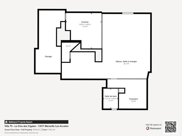 EXCLUSIVITÉ – Cœur des Accates - Villa familiale T5 130m² sur terrain de 500m² avec piscine Expo SUD sans vis-à-vis au calme