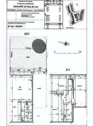 Location maison 4 pièces 86 m² Pessac