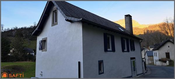 MAISON EN VALLEE D'ASPE EN BORD DE RIVIERE A 20MIN D'OLORON SAINTE-MARIE