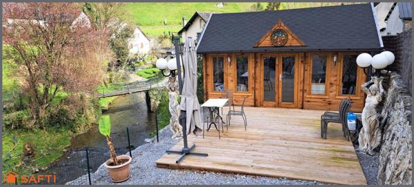 MAISON EN VALLEE D'ASPE EN BORD DE RIVIERE A 20MIN D'OLORON SAINTE-MARIE