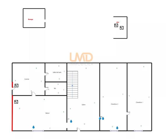 Maison à rénover, structure saine (murs / toiture)