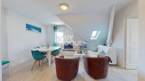 A VENDRE A GRANDCAMP-MAISY (14450), Appartement VUE MER et PORT.