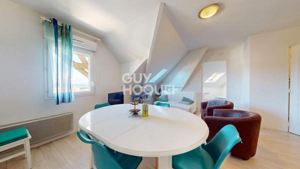 A VENDRE A GRANDCAMP-MAISY (14450), Appartement VUE MER et PORT.