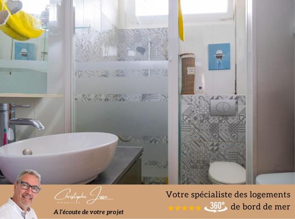 Rare à Port-Leucate : T3 rénové avec terrasse et parking