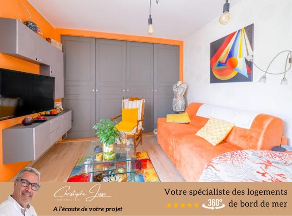 Rare à Port-Leucate : T3 rénové avec terrasse et parking