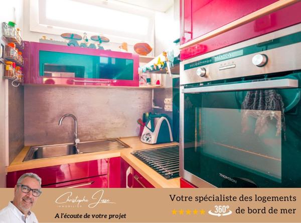 Rare à Port-Leucate : T3 rénové avec terrasse et parking