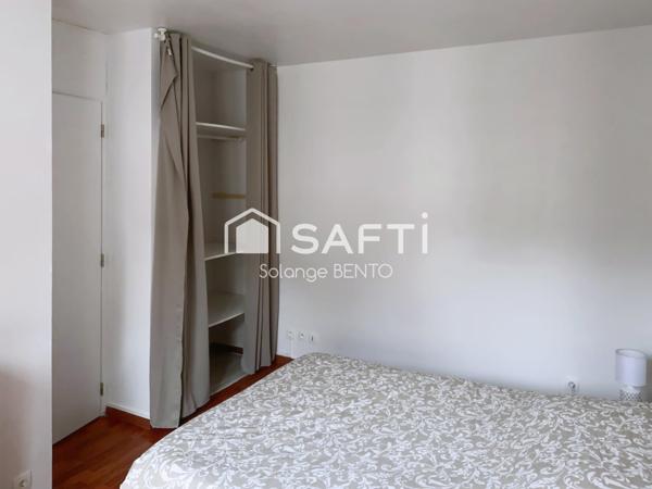 2 pièces rénové à Vaux-sur-Seine, parking et cave