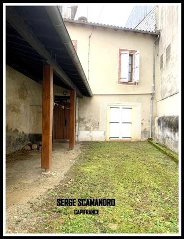 Maison à vendre 3 pièces - 2 chambres - 2 entrées MIRANDE (32)