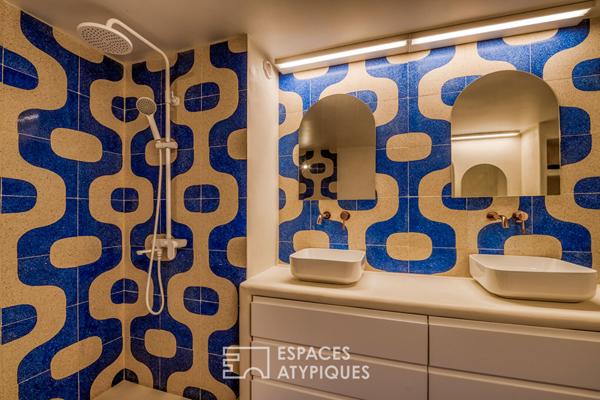 Appartement type loft en centre ville avec terrasse