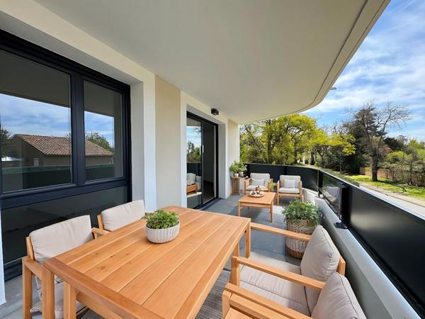 Appartement L'Union 3 pièces 61m² + 13m² de balcon + parking sous-sol !