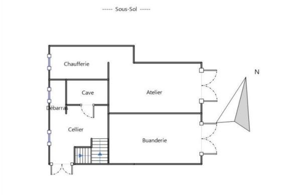 Maison à BERVILLE-SUR-MER, 27210 - 7 pièces 215m²