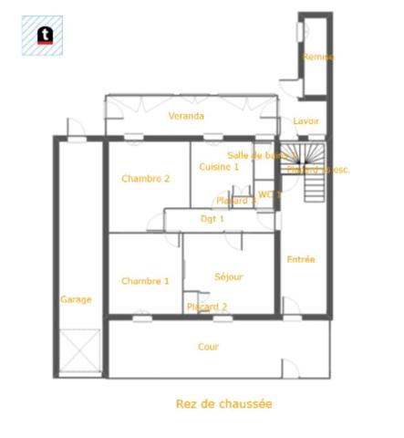 Vente TOULON Ouest - Maison de caractère à rénover de 205 m2 sur 318 m2 de terrain - Garage