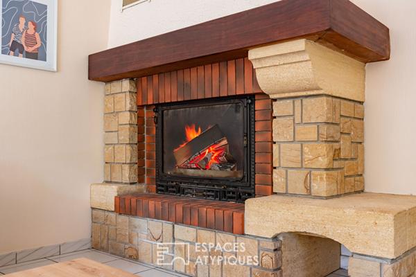 Maison familiale avec sous-sol exceptionnel et jardin arboré – proche Carcassonne