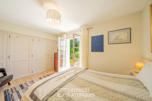 Villa avec vue panoramique sur le Rocher et piscine
