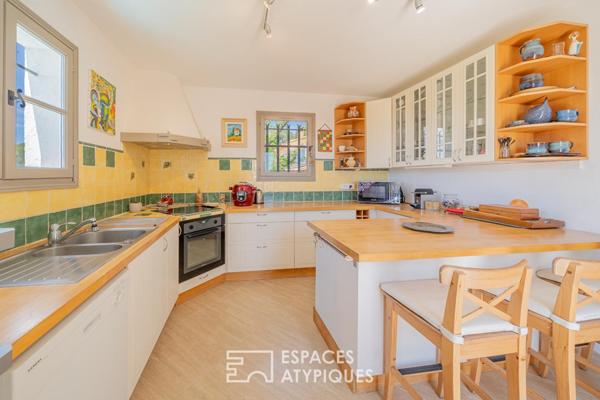 Villa avec vue panoramique sur le Rocher et piscine