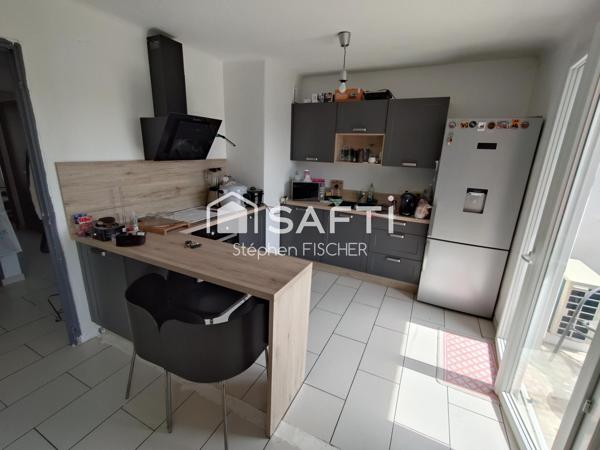 Appartement de 56 m² avec une cave