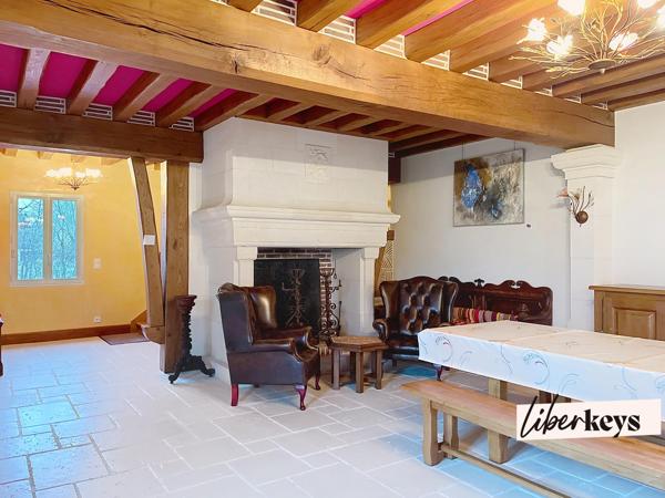 Grande propriété familiale avec piscine à Marcilly-la-Campagne