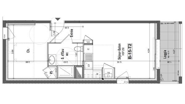 Appartement à vendre 2 pièces 41 m² Saint-Malo