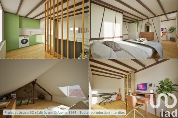 Maison à vendre 3 pièces 41 m² Pavilly