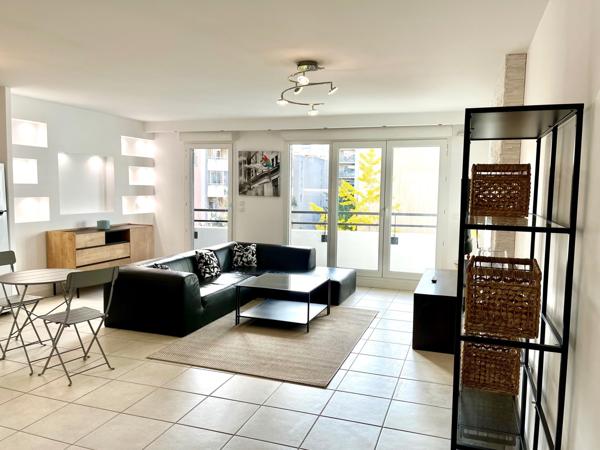 Location T3 meublé avec terrasse