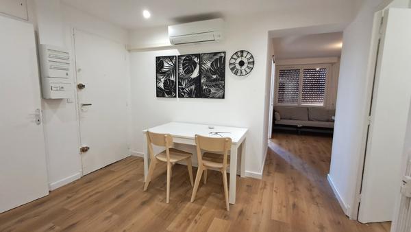 Appartement à louer en bail à mobilité T3 meublé de 62,32m² habitable plus balcon secteur St Charles Marseille